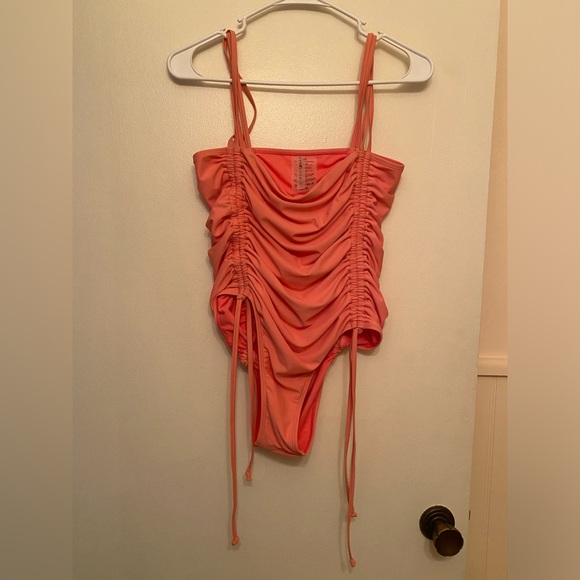 Cyn & Luca Elizabeth One Piece Swimsuit - Size Medium - Apricot/Pink - Picture 6 of 13